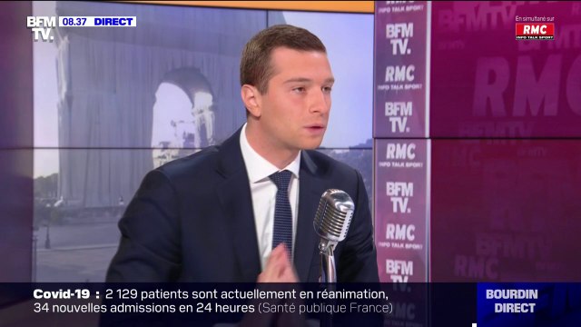 Jordan Bardella: Marine Le Pen est donnée au second tour dans tous les sondages depuis cinq ans
