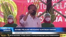 PRESISI Update 14.00 WIB : Presiden Jokowi Tinjau Vaksinasi Bagi Pelajar di Sukoharjo, Jawa Tengah