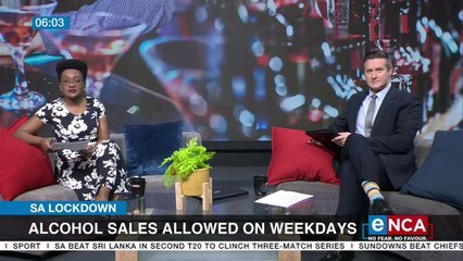 Alcohol sales allowed on weekdays