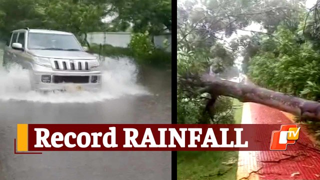 Bhubaneswar & Puri Break Rainfall Record, Red Warning Issued For Several Odisha Districts