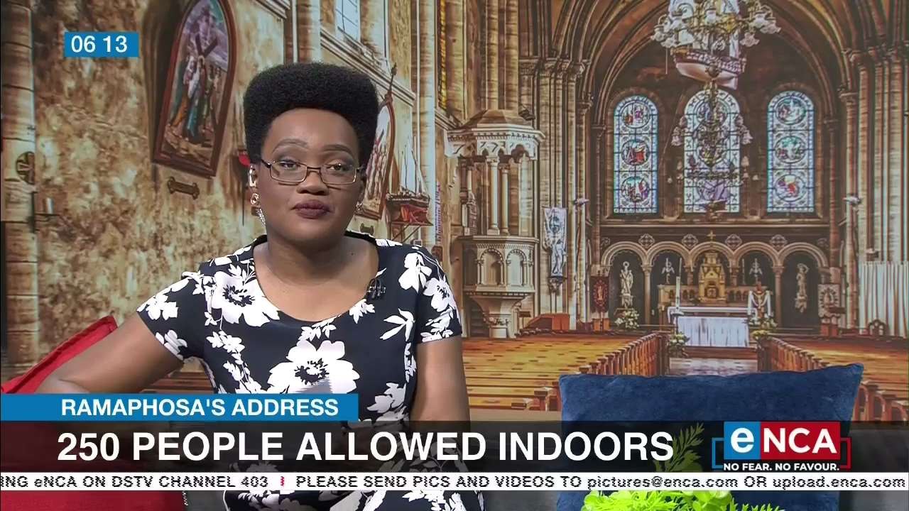 Religious leaders calls for 50 percent capacity