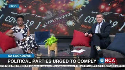 Political parties urged to comply