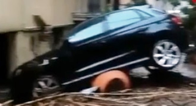 Catanzaro - Maltempo sulla costa jonica: Vigili del Fuoco al lavoro (13.09.21)