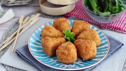 Camembert pané, fondant et croustillant