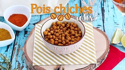 Pois chiches rôtis au four au curry