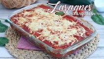 Lasagnes de courgettes aux épinards