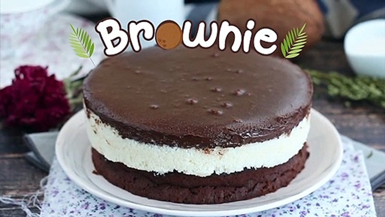 Brownie façon Bounty