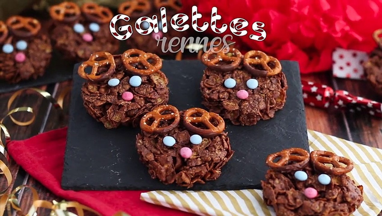 Galettes roses des sables Rennes de Noël