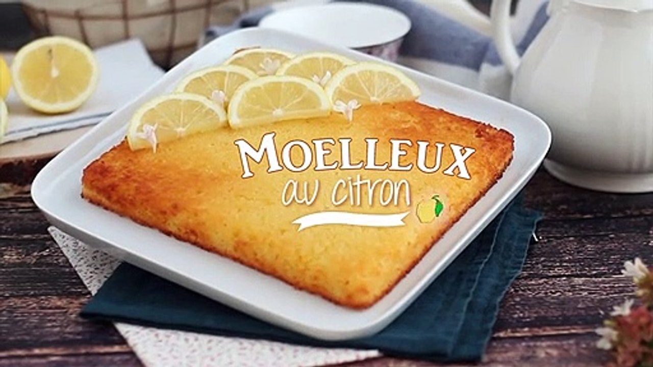 Moelleux au citron inratable