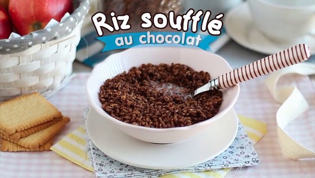 Riz soufflé au chocolat - céréales type Coco pops