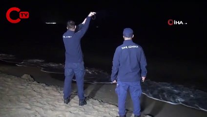 Denizde görüldü, ekipler harekete geçti