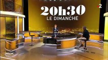 Richard Anconina sur le plateau de 20 h 30 le dimanche.