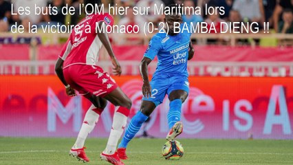 ASM-OM : revivez les deux buts de Bamba Dieng en direct sur Maritima