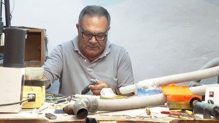 Dua ve sabır tanelerinin 40 yıllık ustası