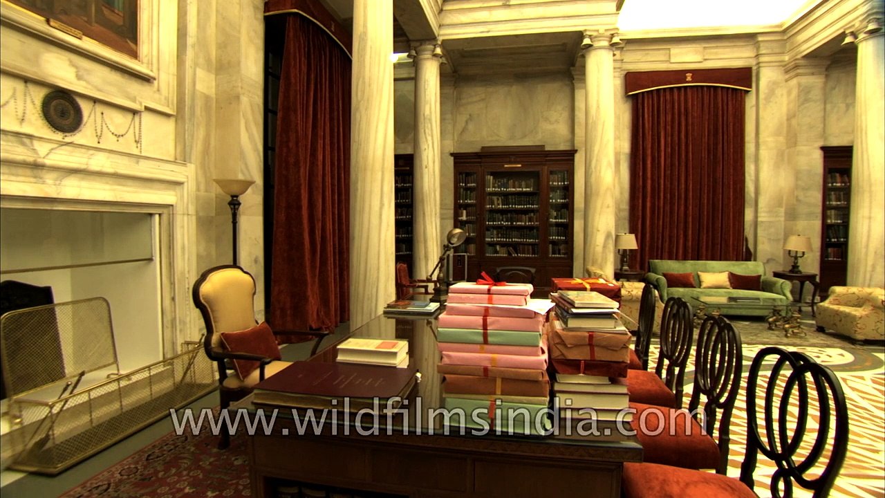 Rashtrapati Bhavan library
