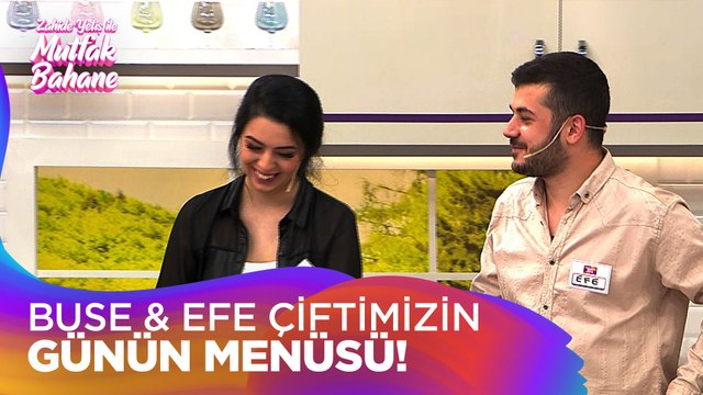 Buse & Efe çiftinin menüsü! - Zahide Yetiş ile Mutfak Bahane 13 Eylül 2021