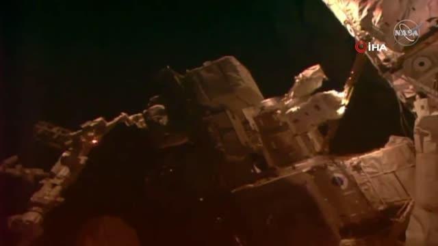 Astronotlar Uluslararası Uzay İstasyonu'nda uzay yürüyüşü gerçekleştirdi