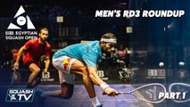 Squash: CIB Egyptian Open 2021 - Men's Round 3 Roundup [Pt.1]