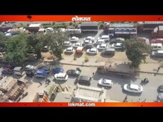 Thane Road accident 16 passengers injured