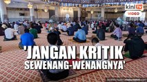Berhati-hati kritik isu kuota masjid, kata Persatuan Ulama Malaysia