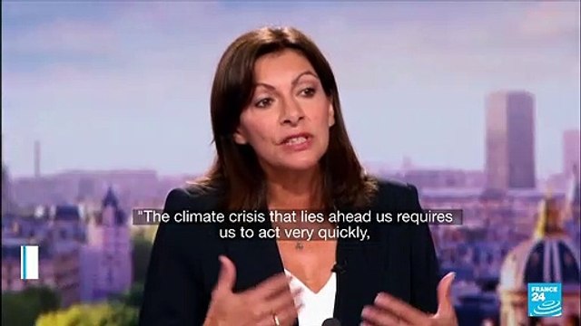 Paris mayor Hidalgo announces French presidential bid, climate targets