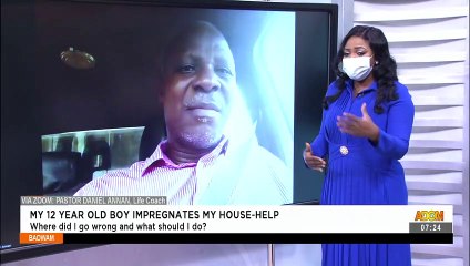 My 12 Year Old Boy Impregnates My House-Help - Badwam Afisem on Adom TV (13-9-21)