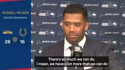 Wilson throws four touchdowns, warns NFL 'we have a lot more'