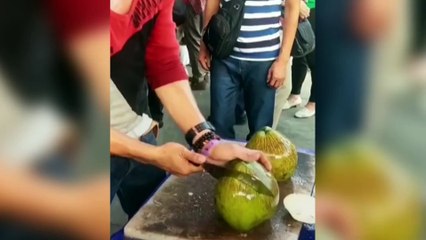 Fastest Workers 2020   Fruit Cutting Skills Level 99 - Part 4