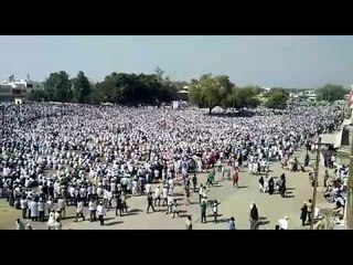 नांदेड मध्ये मुस्लिम समाजाचा आरक्षणासाठी महामुक मोर्चा