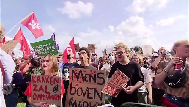 Méltányos lakhatást követeltek egy amsterdami tüntetésen