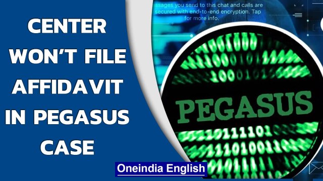 Pegasus Case Row: Modi government refuses to file affidavit in Supreme Court | Oneindia News