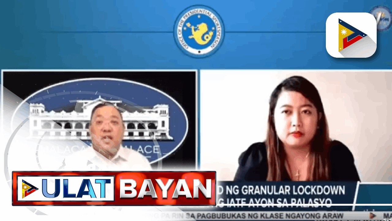 Guidelines sa pagpapatupad ng granular lockdown sa NCR, isinasapinal na ng IATF