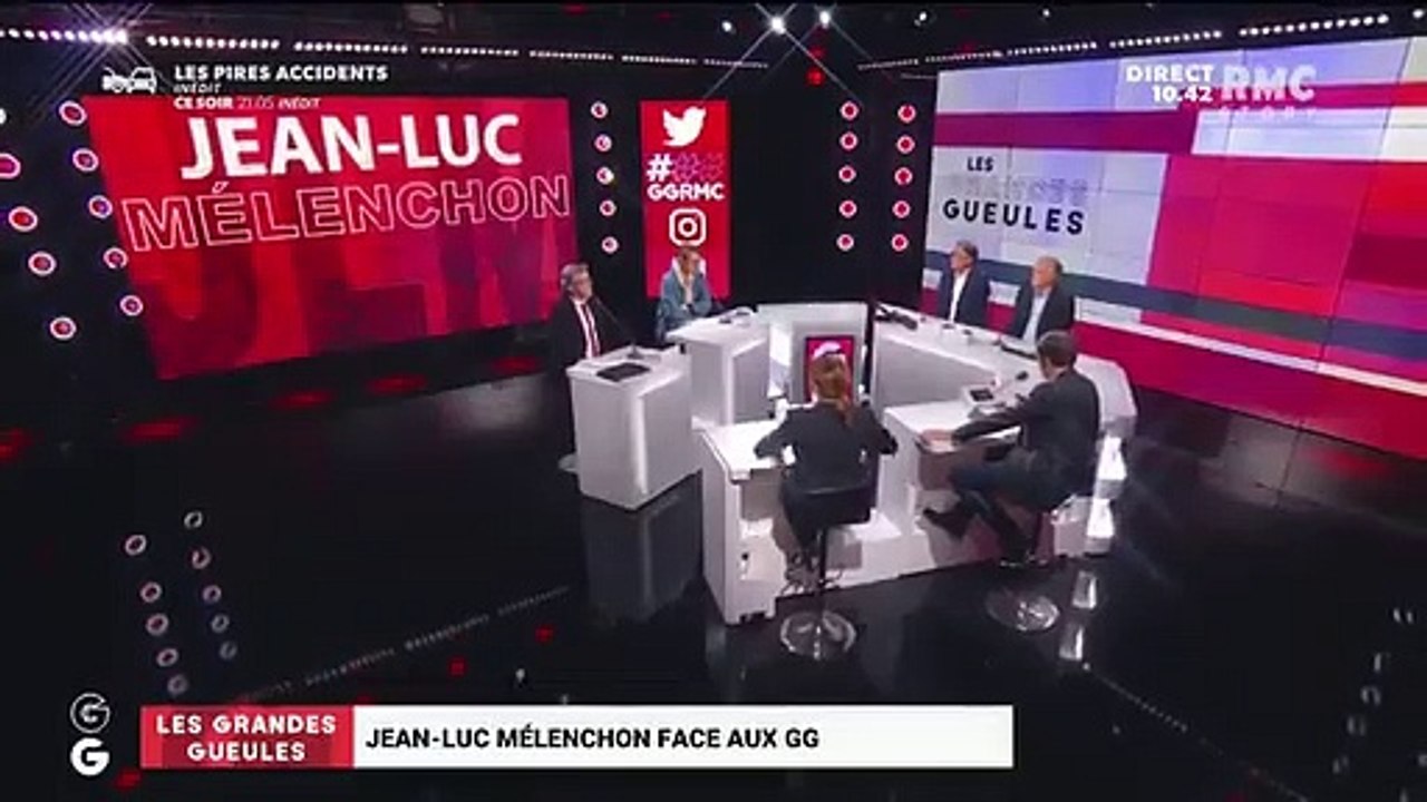 Jean-Luc Mélenchon: "Les jeunes qui crient 'tout le monde déteste la police' à la Fête de l'Humanité, c'est juste de la moquerie" - VIDEO