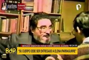 Abogado Sebastián Chávez habló sobre el destino de los restos de Abimael Guzmán