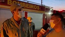 Corpo de Bombeiros é acionado e consegue êxito ao combater incêndio em residência, em Pombal