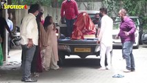Ganesh Chaturthi 2021 : Arpita Khan , Aayush Sharma Welcome Ganpati Bappa : SpotboyE