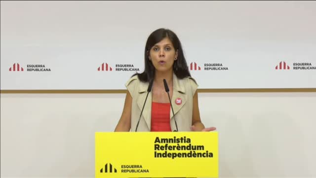 ERC: La demanda de convertirnos en República Catalana no se soluciona con una inversión en el aeropuerto