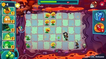 Plants vs. Zombies 3 (Beta) - Level 20, Volcano