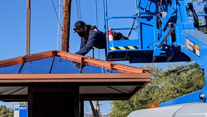 Preventing urban heat islands in Arizona – one bus stop at a time