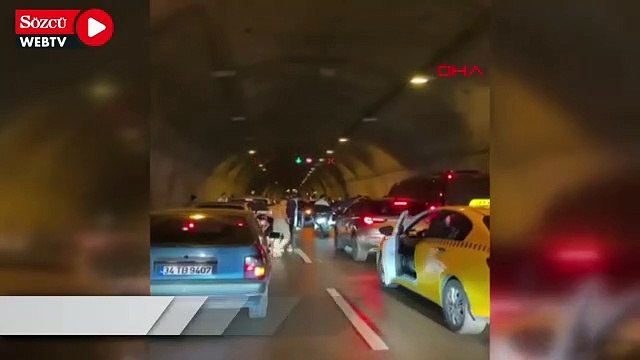 Asker eğlencesi için Kağıthane Tüneli'ni kapattılar