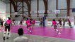 Coline Brugnans après la défaite de Vitrolles Sports Volley face à Istres en amical