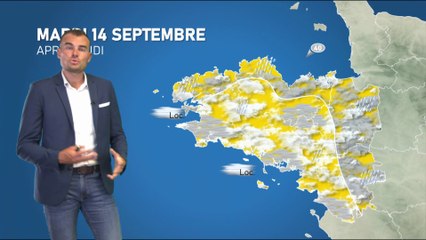 Bulletin météo pour le mardi 14 septembre 2021