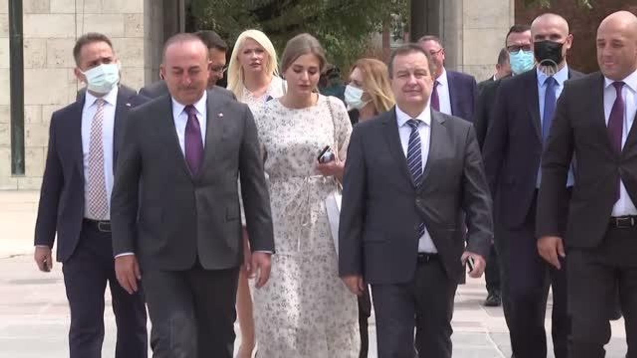 Son dakika haberleri! Bakan Çavuşoğlu, Sırbistan Ulusal Meclis Başkanı Daçiç ile görüştü