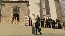 El Papa Francisco dice ante el clero eslovaco que la iglesia no es una fortaleza