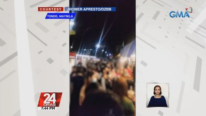 Kalyeng dinarayo dahil sa mga kainan, hindi na nasunod ang physical distancing at curfew | 24 Oras