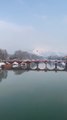 Scenic View of Jhelum River in Kashmir in India