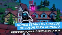 Donde están los frascos de color de Fortnite temporada 8 para personalizar a Atunado (localización de todos)