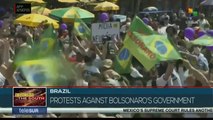 Brazil: Opposition sectors protest against Jair Bolsonaro