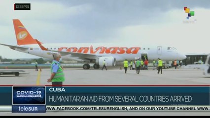 Cuba: Shipment arrives from Caribbean countries