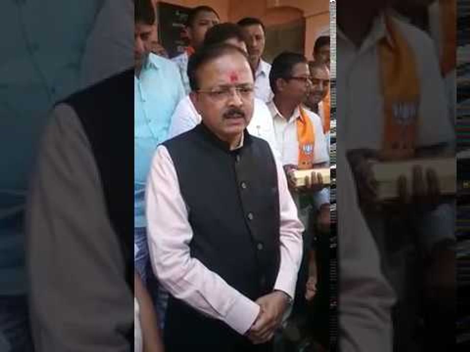 संरक्षण राज्यमंत्री सुभाष भामरे यांचे स्वागत